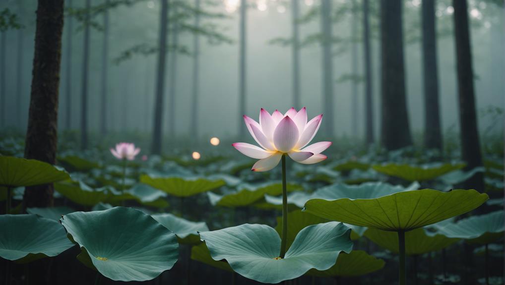 centered through inner calm